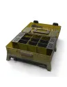 Korum Mega Blox Station Fully Loaded кутия (станция) за монтажи с телескопични крака - Кутии и чанти за принадлежности - Korum
