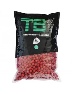 TB Baits Strawberry 10kg протеинови топчета за захранване  - Протеинови топчета  - TB Baits