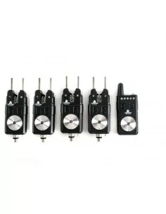BearCreeks Radio Bite Alarm 4+1 BCBA03 комплект сигнализатори  - Сигнализатори и аксесоари  - BearCreeks 2