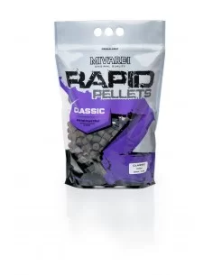 2,5kg Mivardi Rapid pellets - Classic Halibut 16mm пелети с дупка  - Пелети  - Mivardi 2