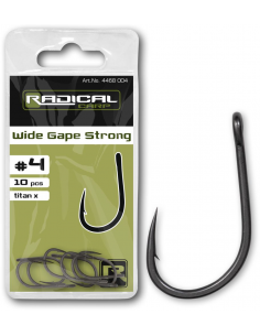 Radical Carp Wide Gape Strong TITAN X куки  - Куки  - Radical Carp