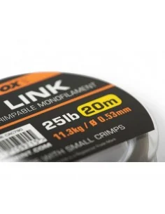FOX Edges Link Trans Khaki Mono 20m монофил за поводи и кримпване  - Шок лидер, ледкор, флуорокарбон, поводи  - Fox 2