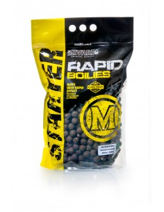 3.5kg Mivardi Rapid Boilies Starter - Monster & Halibut протеинови топчета за хранене  - Протеинови топчета  - Mivardi