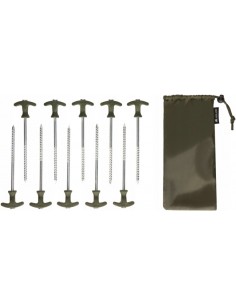 Mikado Bivvy Pegs 20cm 10бр. колчета за палатка  - Палатки и аксесоари  - Mikado