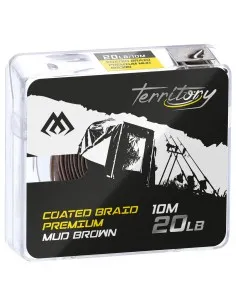 Mikado Coated Braid Premium 10m 20lb повод с покритие  - Шок лидер, ледкор, флуорокарбон, поводи  - Mikado