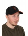 Fox Collection Baseball Cap Black & Orange шапка с козирка  - Шапки и ръкавици  - Fox