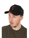 Fox Collection Trucker Cap Black & Orange шапка с козирка и мрежа  - Шапки и ръкавици  - Fox