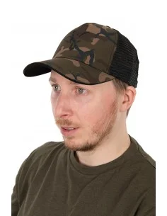 Fox Camo Trucker Hat шапка с козирка и мрежа  - Шапки и ръкавици  - Fox 2