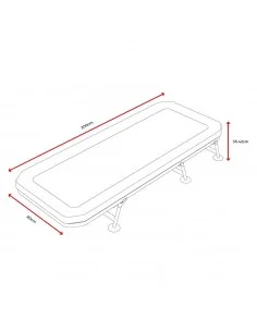 AVID CARP Revolve Bed 80x200cm шаранджийско легло  - Легла и аксесоари  - AVID Carp 2
