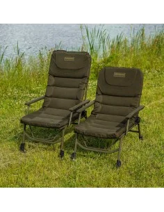 AVID CARP Benchmark LevelTech Hi-Back Recliner Chair шаранджийски стол  - Столове и аксесоари  - AVID Carp 2