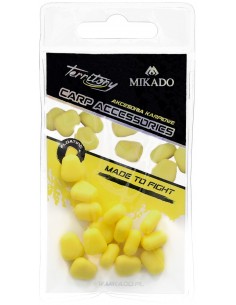 Плуваща силиконова царевица Mikado Artificial Corn FLOATING Yellow 15 бр.  - Поп-ъп  - Mikado