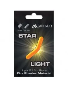Mikado Lightstick Powder 4.5x39mm 2бр светещи ампули за плувка  - Разни  - Mikado