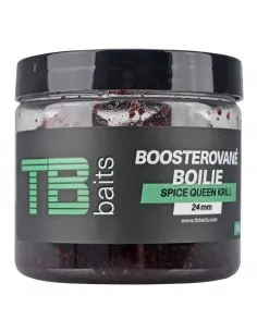 TB Baits Boosted Boilie Spice Queen Krill 120 g - 16 mm протеинови топчета с дип  - Протеинови топчета  - TB Baits