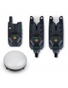 Sonik HeroX Bite Alarm Set 2+1 сигнализатори с лампа  - Сигнализатори и аксесоари  - Sonik Sports