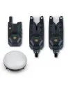 Sonik HeroX Bite Alarm Set 2+1 сигнализатори с лампа  - Сигнализатори и аксесоари  - Sonik Sports