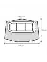 Sonik AXS-V2 XL Bivvy палатка с дъно с цип  - Палатки и аксесоари  - Sonik Sports