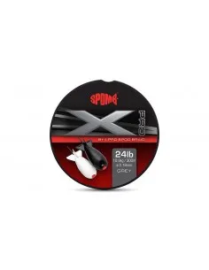 Spomb X Pro Braid Grey 300m 8+1 0.18mm плетено влакно за спод  - Плетени влакна  - Spomb