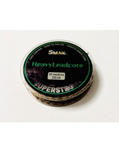 Smax Heavy Leadcore 10m ледкор  - Шок лидер, ледкор, флуорокарбон, поводи  - Smax