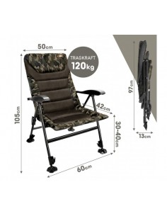 BAT-Tackle Milly Camou Chair стол  - Столове и аксесоари  - BAT Tackle 2