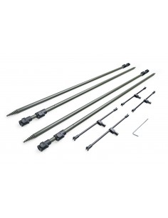 Стабилизиращи щанги с винт за чадър Mivardi Session Umbrella XL - Hardcore Stabilization Kit  - Чадъри (Броли)  - Mivardi