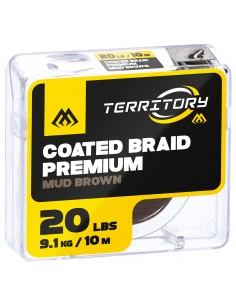 Mikado Coated Braid Premium 10m 30lb повод с покритие  - Шок лидер, ледкор, флуорокарбон, поводи  - Mikado