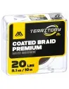 Mikado Coated Braid Premium 10m 30lb повод с покритие  - Шок лидер, ледкор, флуорокарбон, поводи  - Mikado