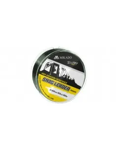 Mikado Snag Leader Khaki 0.60mm 60lbs 80m монофилен шок-лидер  - Шок лидер, ледкор, флуорокарбон, поводи  - Mikado
