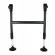 Допълнителни крака за легло ZFISH Double Support Legs