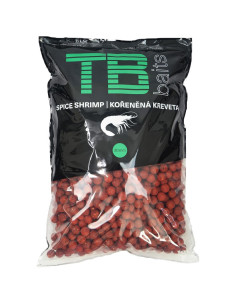 TB Baits Spice Shrimp 10kg люти протеинови топчета за захранване  - Протеинови топчета  - TB Baits