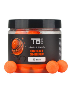 TB Baits Floating Boilie Pop-Up Orient Shrimp + NHDC 65 gr - 12 mm плуващи топчета в дип  - Поп-ъп  - TB Baits