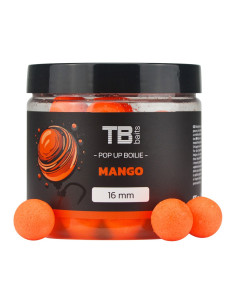 TB Baits Floating Boilie Pop-Up Mango + NHDC 65 gr - 12 mm плуващи топчета в дип  - Поп-ъп  - TB Baits