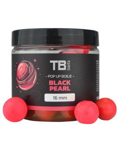 TB Baits Floating Boilie Pop-Up Pink Black Pearl + NHDC 65 g - 12 mm плуващи топчета в дип  - Поп-ъп  - TB Baits