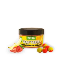 ZFISH Balanced Wafters 12mm - Strawberry-Banana балансирани топчета  - Балансирана стръв (wafter)  - Zfish