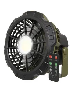 NGT XL Fan - USB Rechargeable Fan with Light and Powerbank (909) лампа с вентилатор с дистанционно  - Челници и лампи  - NGT