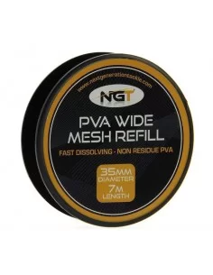 NGT Wide Refill - 7m x 35mm PVA Mesh ПВА мрежа  - PVA продукти  - NGT