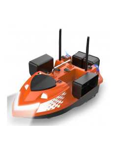 Лодка за захранка FlyTec V802 12000mAh 500m до 3 кг - оранжева  - Лодки за захранка  - Flytec 2