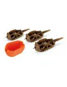 Filfishing Filex Method Feeder Set 40,50,60g + Mold комплект метод фидер хранилки с преса  - Фидер хранилки и аксесоари  - Ca...