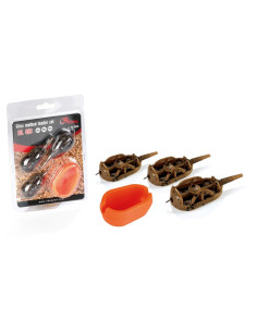 Filfishing Filex Method Feeder Set 20,30,40g + Mold комплект метод фидер хранилки с преса  - Фидер хранилки и аксесоари  - Ca... 2