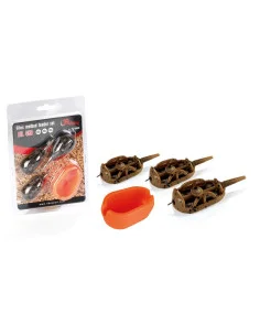 Filfishing Filex Method Feeder Set 20,30,40g + Mold комплект метод фидер хранилки с преса  - Фидер хранилки и аксесоари  - Ca... 2