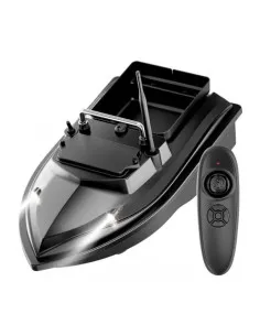 Лодка за захранка FlyTec V050 500m, 2кг, 12000mAh - черна  - Лодки за захранка  - Flytec
