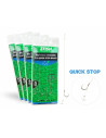 ZFISH Method Feeder Rig Quick Stop Braid готови вързани монтажи за фидер  - Куки  - Zfish