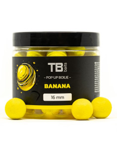 TB Baits Floating Boilie Pop-Up Banana + NHDC 65 g - 12 mm плуващи топчета в дип  - Поп-ъп  - TB Baits
