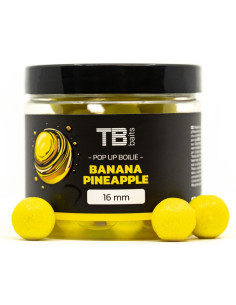 TB Baits Floating Boilie Pop-Up Yellow Banana Pineapple + NHDC 65 g - 12 mm плуващи топчета в дип  - Поп-ъп  - TB Baits