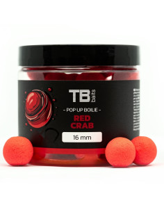 TB Baits Floating Boilie Pop-Up Red Crab + NHDC 65 g - 12 mm плуващи топчета в дип  - Поп-ъп  - TB Baits