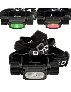Dulotec Multi Beam 1200 челник с бяла, зелена и червена светлина  - Челници и лампи  - Dulotec
