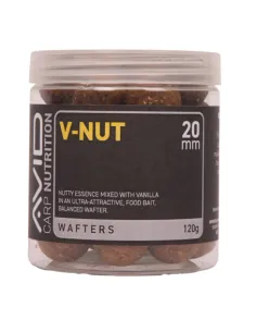 AVID Carp V-Nut Wafter - 20mm балансирани хуукбайтс топчета  - Балансирана стръв (wafter)  - AVID Carp