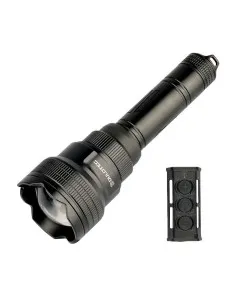 Dulotec Multi Zoom, 1200 лумена до 1300 метра с дистанционно управление  - Челници и лампи  - Dulotec