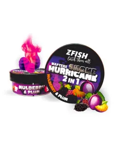 ZFISH Smoke Hurricane Wafters 2in1 Mulberry-Plum 8-10mm пушещи балансирани дъмбели  - Балансирана стръв (wafter)  - Zfish