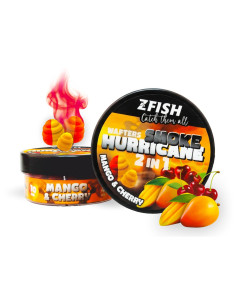 ZFISH Smoke Hurricane Wafters 2in1 Mango-Cherry 8-10mm пушещи балансирани дъмбели  - Балансирана стръв (wafter)  - Zfish