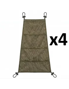 Комплект органайзери за ъглите Mivardi Shelter Base Camp - wall organizer set (4 pcs)  - Палатки и аксесоари  - Mivardi